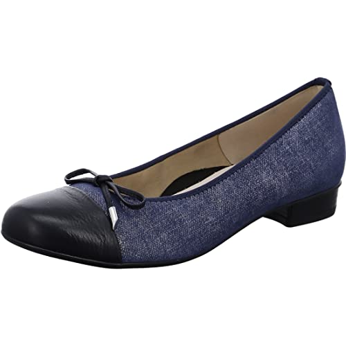 ara Damen BARI Ballerinas, BLAU, 35 EU Schmal von ARA