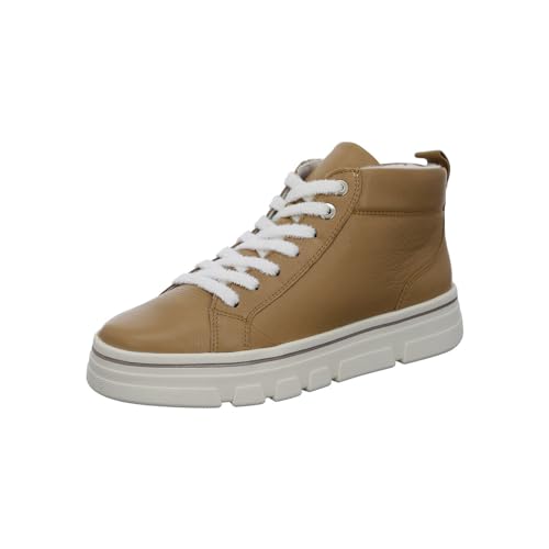 ARA Damen Canberra High-Cut Sneaker, Caramel, 38.5 EU Weit von ARA