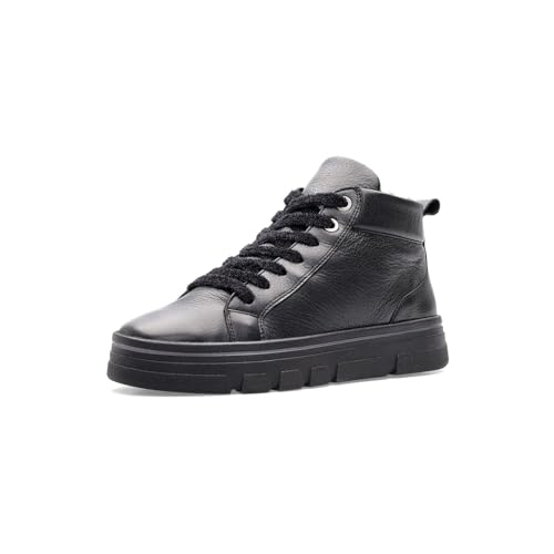 ARA Damen Canberra High-Cut Sneaker, SCHWARZ, 40 EU Weit von ARA