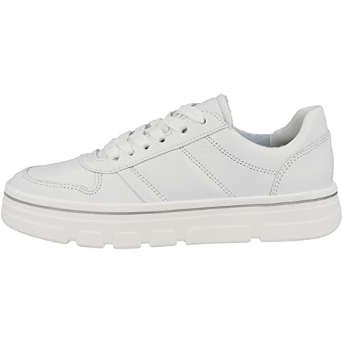 ara Damen Canberra Sneaker, WEIß, 42.5 EU Weit von ARA