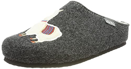 ARA Damen COSY Hausschuh, ANTHRAZIT, 36 von ARA