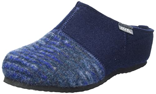 ARA Damen Cosy Hausschuh, BLAU-MULTI , 36 EU von ARA