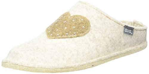 ARA Damen Cosy Hausschuh, Panna, 36 EU von ARA