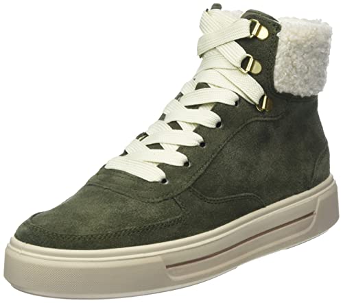 ara Damen Courtyard Sneaker, Forest,Offwhite, 37.5 EU Weit von ARA