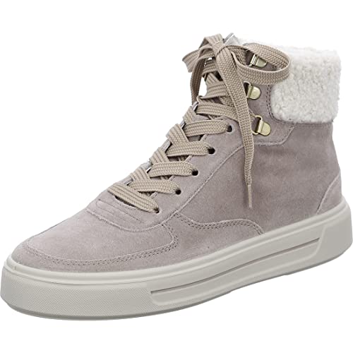 ara Damen Courtyard Sneaker, Moon,Offwhite, 38 EU Weit von ARA