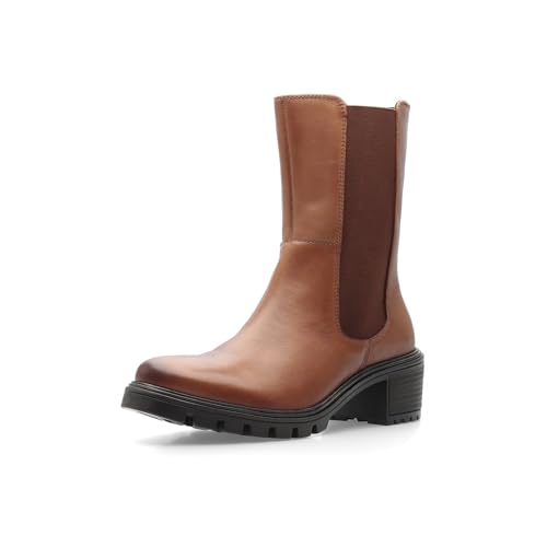 ARA Damen Denver Chelsea-Stiefel, Cognac, 42.5 EU von ARA