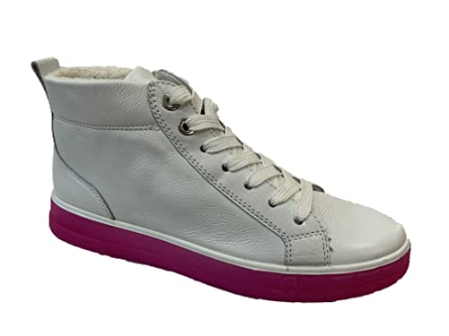 ara Damen Frisco Sneaker, Weiss Pink, 37 EU Weit von ARA