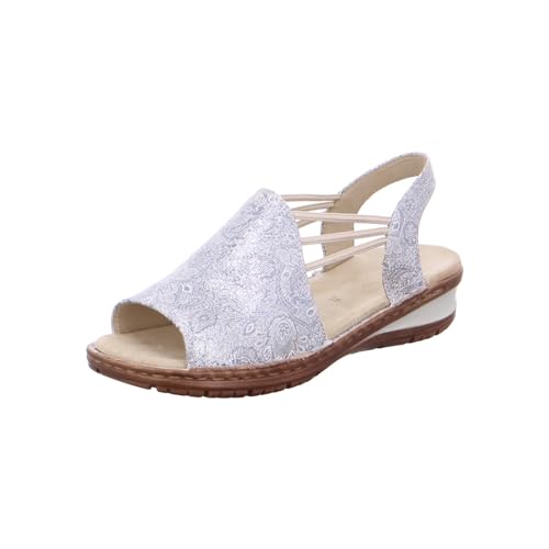 ARA Damen HAWAII Sandaletten, SILBER, 35 von ARA