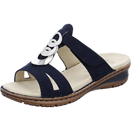 ARA Damen Hawaii Pantolette, BLAU , 40 EU von ARA