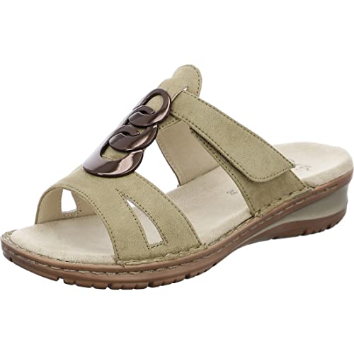 ara Damen Hawaii Hausschuh, Khaki, 41 EU von ARA