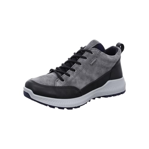 ara Damen Hiker Sneaker, SCHWARZ,Graphit/ROYAL, 37.5 EU Weit von ARA