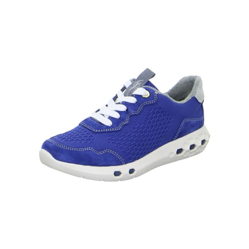 ara Damen Jumper Sneaker, Cobalt,Nebbia, 37 EU Weit von ARA