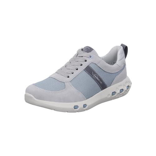 ara Damen Jumper Sneaker, Nebbia,Aqua,Silber, 36.5 EU Weit von ARA