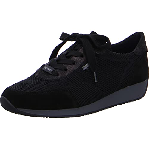 ARA Damen LISSABON Slipper Sneaker, SCHWARZ, 42 von ARA