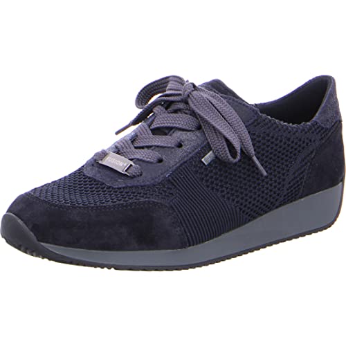 ARA Damen LISSABON Low-cut Sneaker, BLAU, 41.5 von ARA