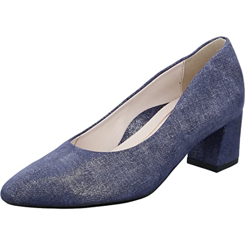 ara Damen London Pumps, BLAU, 36 EU Schmal von ARA