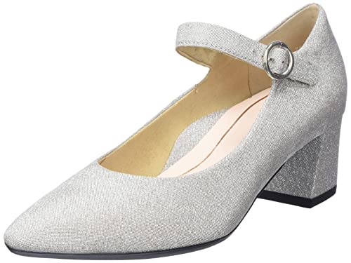 ara Damen London Pumps, Silber, 42 EU Schmal ara Damen London Pumps, Silber, 42 EU Schmal von ARA