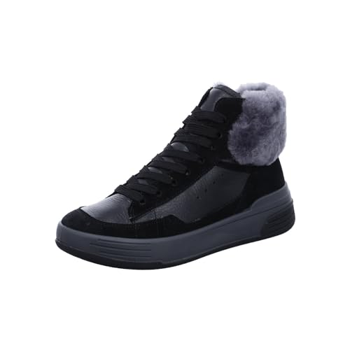ARA Damen Master Mid-Cut Sneaker, SCHWARZ, 39 EU Weit von ARA