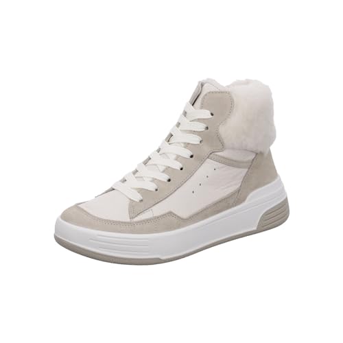 ara Damen Master Sneaker, Shell,Cream, 41.5 EU Weit von ARA