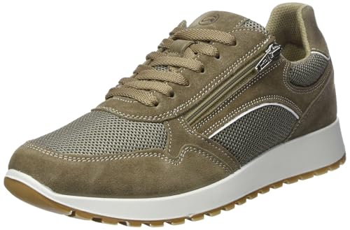ara Damen Matteo Sneaker, BEIGE,White, 41 EU Weit von ARA