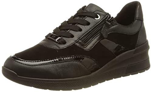 ARA Damen Neapel Low-cut Sneaker, SCHWARZ, 35 EU von ARA