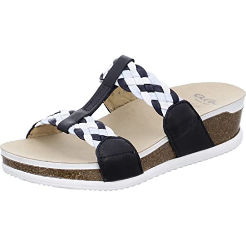 ara Damen NORDERNEY Hausschuh, BLAU,Aqua-Multi, 43 EU ara Damen NORDERNEY Hausschuh, BLAU,Aqua-Multi, 43 EU von ARA