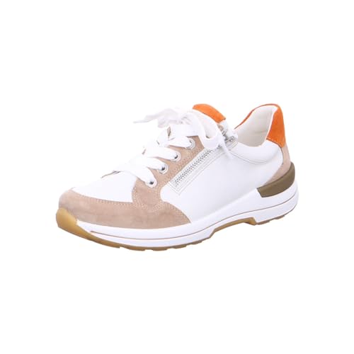 ARA Damen Nara Sneaker, Sand Weiss Ambra, 39 EU von ARA