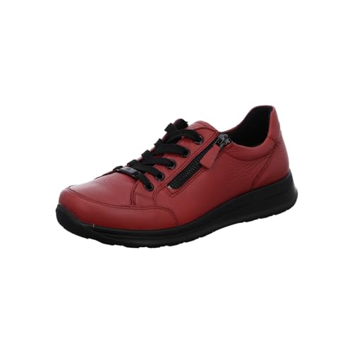 ARA Damen Osaka Low-Cut Sneaker, Chilli, 36 EU Weit von ARA