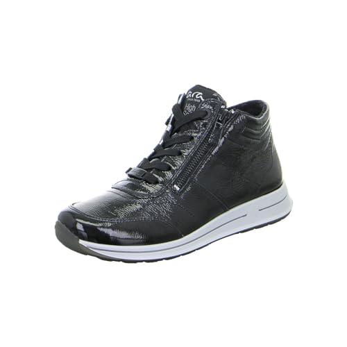 ara Damen Osaka 2.0 Sneaker, SCHWARZ, 42 EU Weit von ARA