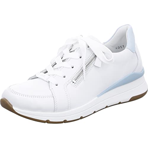 ARA Damen Osaka Schnürschuh Lowcut, WEISS,AQUA , 37 EU Weit ARA Damen Osaka Schnürschuh Lowcut, WEISS,AQUA , 37 EU Weit von ARA