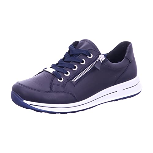 ARA Damen Osaka Sneaker, Blau, 36 von ARA