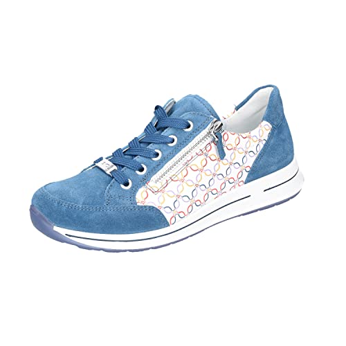 ara Damen Osaka Sneaker, Capri,BUNT-Multi, 40 EU Weit von ARA