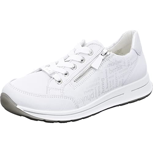 ARA Damen Osaka Sneaker, Nebbia,Silber, 41 von ARA