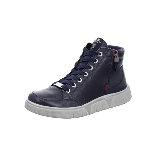 ARA Damen Rom Mid-Cut Sneaker, BLAU, 37.5 EU ARA Damen Rom Mid-Cut Sneaker, BLAU, 37.5 EU von ARA