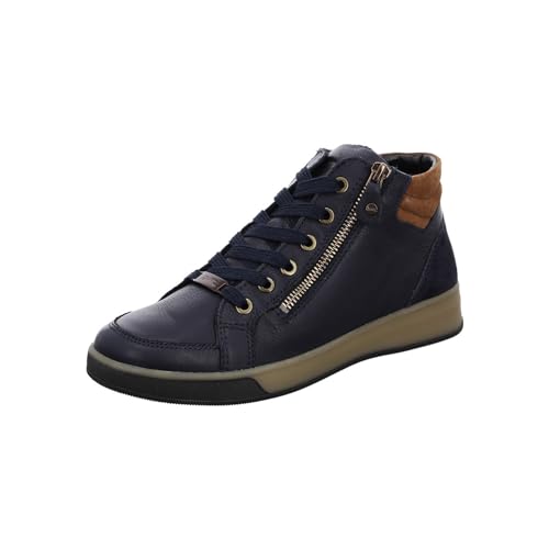 ara Damen ROM Sneaker, BLAU,Nuts, 40 EU von ARA