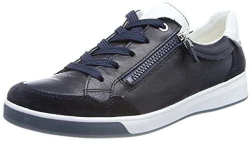 ara Damen ROM Sneaker, BLAU,Weiss, 37.5 EU von ARA