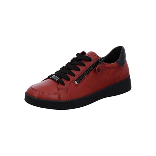 ARA Damen Rom Low-Cut Sneaker, Chilli,SCHWARZ, 36.5 EU von ARA