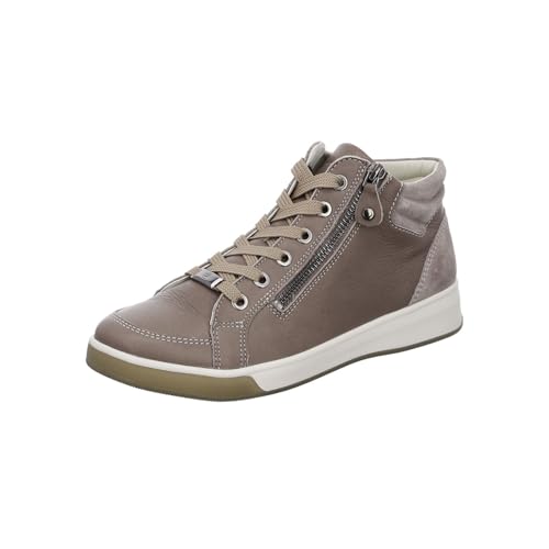 ARA Damen Rom Mid-Cut Sneaker, Moon, 42 EU von ARA