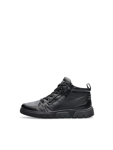 ARA Damen Schnürer Mid-Cut Sneaker, Schwarz 046709, 36.5 EU von ARA