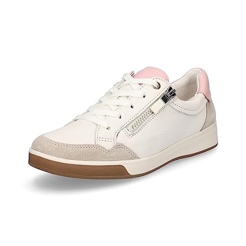 ara Damen ROM Sneaker, Shell,Cream,Flamingo, 38 EU von ARA