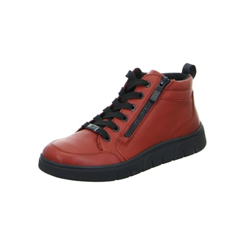 ARA Damen Rom Mid-Cut Sneaker, Chilli, 37.5 EU von ARA