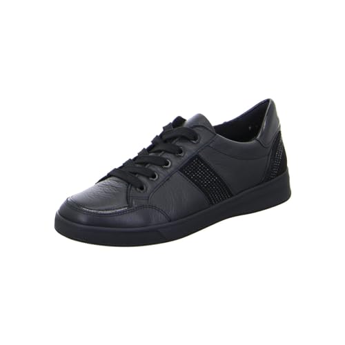 ARA Damen Rom Low-Cut Sneaker, SCHWARZ, 38 EU von ARA