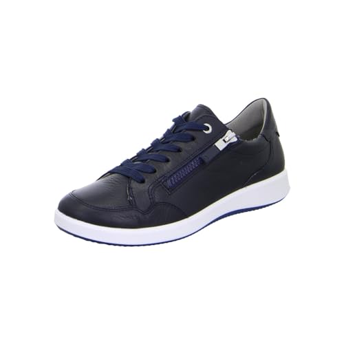 ara Damen Roma Sneaker, BLAU, 36 EU Weit von ARA