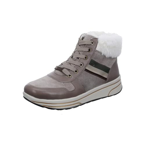ARA Damen Sapporo Mid-Cut Sneaker, Moon,HELL, 44 EU Weit von ARA