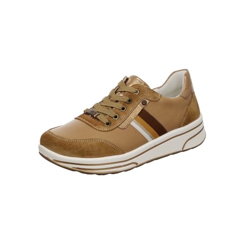 ARA Damen Sapporo Sneaker, Caramel Whisky, 35 EU Weit von ARA