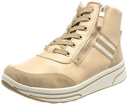 ara Damen Sapporo Sneaker, Sand,Nude, 44 EU Weit von ARA