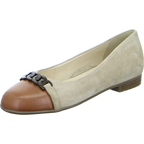 ara Damen Sardinia Ballerinas, Brandy,Sand, 36 EU von ARA