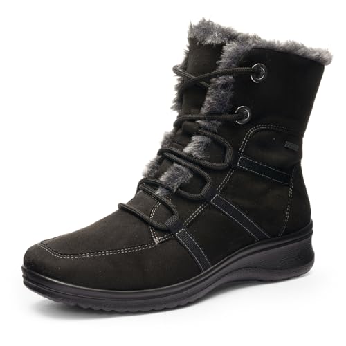 ARA Damen Stiefeletten, Schwarz 038432, 40 EU Weit von ARA