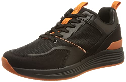 ara Herren Chicago Sneaker, Black, 42 EU von ARA