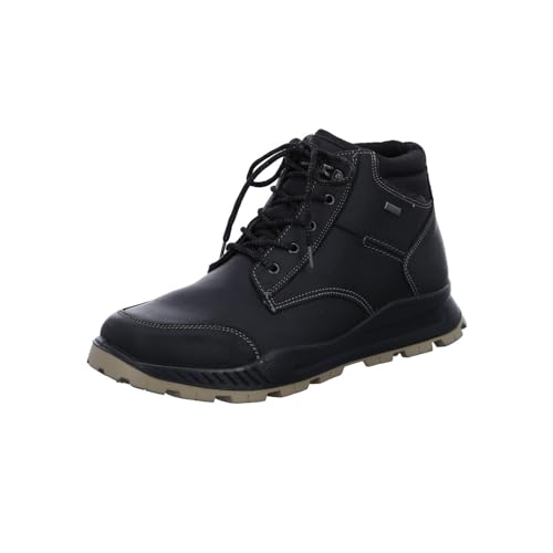 ARA Herren Enrico-GTX Schnürschuh Midcut, Black, 41 EU Weit von ARA